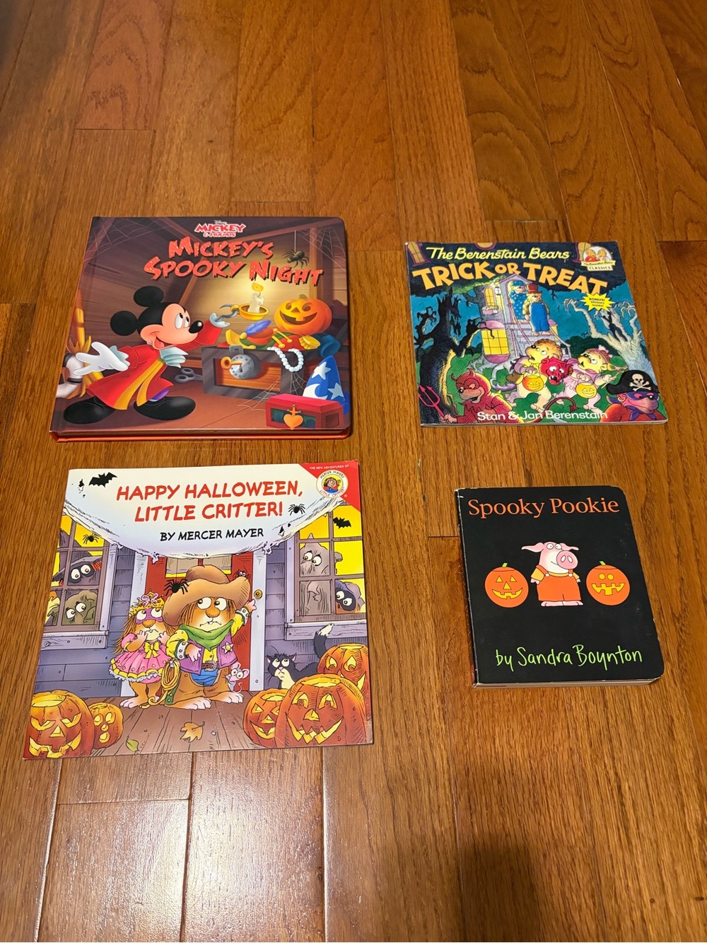 Set of 4 Children’s Halloween Books